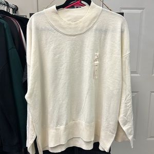 A New Day sweater new with tags plus size women’s sweater cream in color XXL